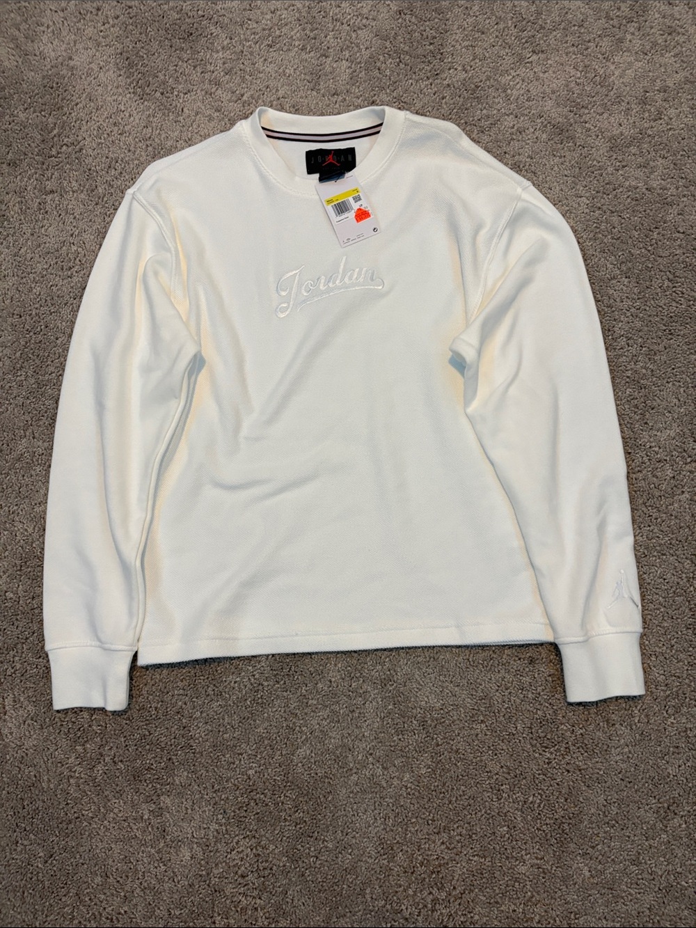 white Jordan Sweatshirt